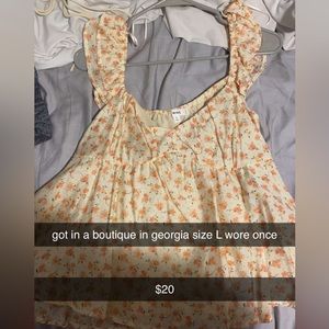 FLORAL BOUTIQUE BLOUSE